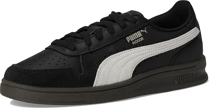PUMA Indoor Shoes Men's Snow Shoes Puma Black/Puma White/Gum : 7.5 D - Medium, Leather/Rubber - Image 5