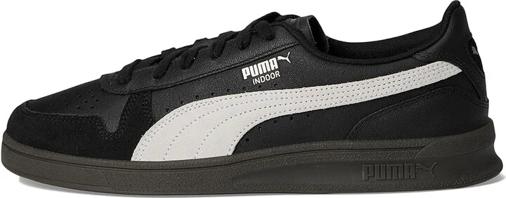 PUMA Indoor Shoes Men's Snow Shoes Puma Black/Puma White/Gum : 7.5 D - Medium, Leather/Rubber - Image 6