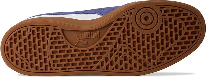 PUMA Indoor Shoes Men's Snow Shoes Puma White/Blue Crystal/Gum : 9 D - Medium, Leather - Image 3