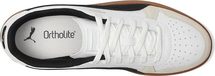 PUMA Indoor Shoes Men's Snow Shoes Puma White/Puma Black/Gum : 9.5 D - Medium, Leather/Rubber - Image 2