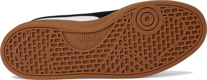 PUMA Indoor Shoes Men's Snow Shoes Puma White/Puma Black/Gum : 9.5 D - Medium, Leather/Rubber - Image 3