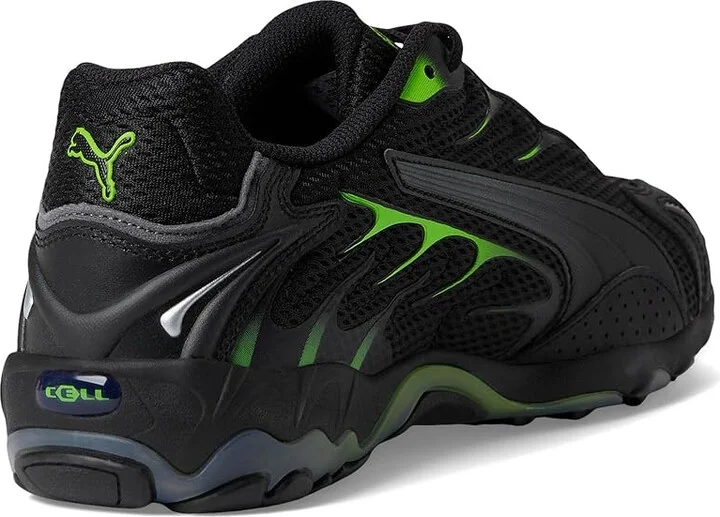 PUMA Inhale Shoes Men's Snow Shoes Puma Black/Green Glare : 10 D - Medium, Synthetic/Textile - Image 4