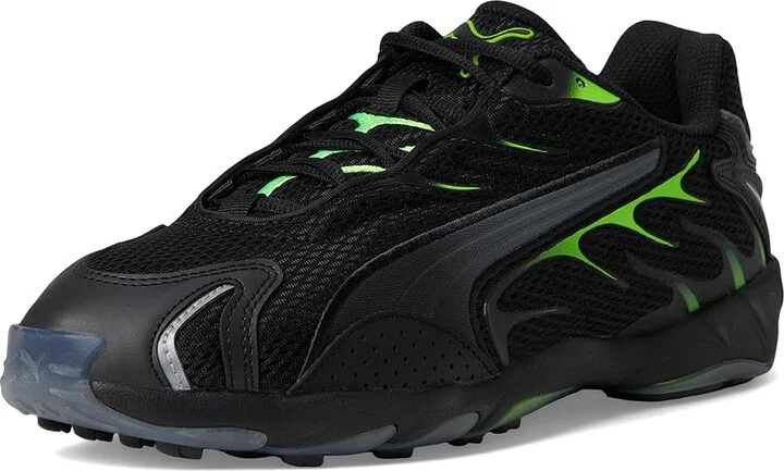 PUMA Inhale Shoes Men's Snow Shoes Puma Black/Green Glare : 10 D - Medium, Synthetic/Textile - Image 5