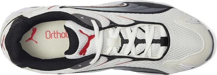 PUMA Inhale Shoes Men's Snow Shoes Warm White/For All Time Red : 10.5 D - Medium, Synthetic/Textile - Image 2