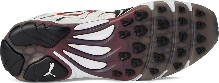 PUMA Inhale Shoes Men's Snow Shoes Warm White/For All Time Red : 10.5 D - Medium, Synthetic/Textile - Image 3
