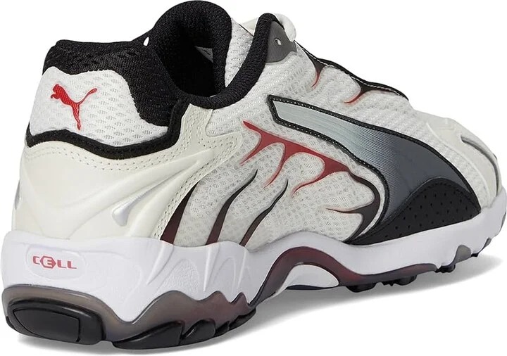 PUMA Inhale Shoes Men's Snow Shoes Warm White/For All Time Red : 10.5 D - Medium, Synthetic/Textile - Image 4