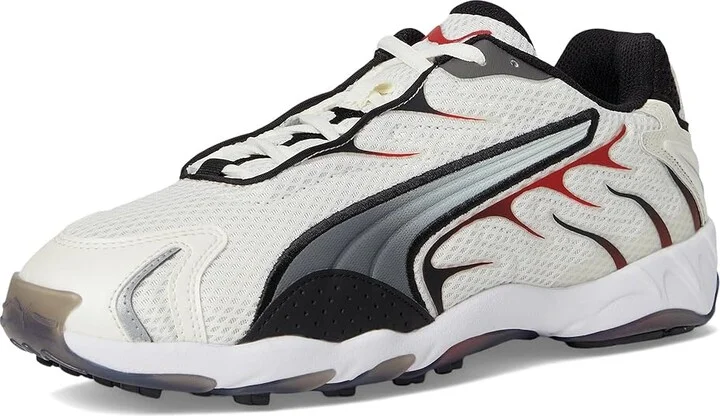 PUMA Inhale Shoes Men's Snow Shoes Warm White/For All Time Red : 10.5 D - Medium, Synthetic/Textile - Image 5