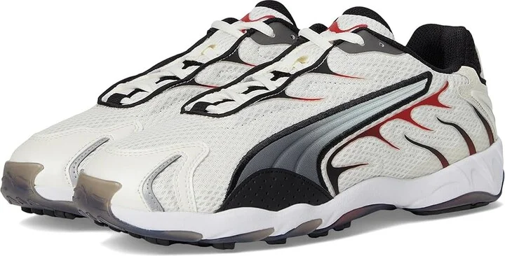 PUMA Inhale Shoes Men's Snow Shoes Warm White/For All Time Red : 10.5 D - Medium, Synthetic/Textile