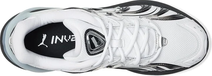PUMA Inverse Sneakers Men's Snow Shoes Puma White/Puma Black : 11.5 D - Medium, Leather/Synthetic/Textile - Image 2