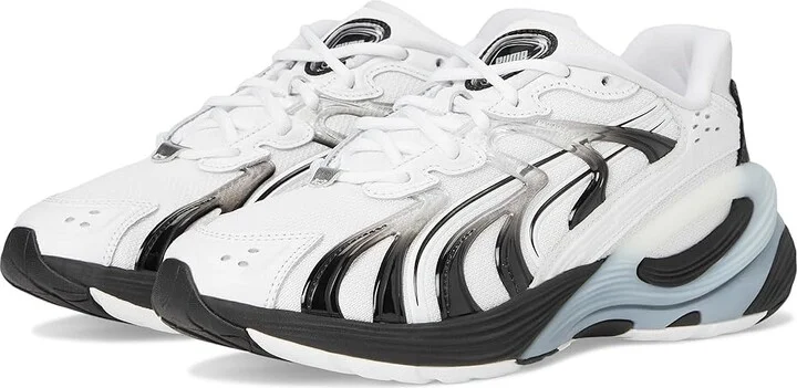 PUMA Inverse Sneakers Men's Snow Shoes Puma White/Puma Black : 11.5 D - Medium, Leather/Synthetic/Textile