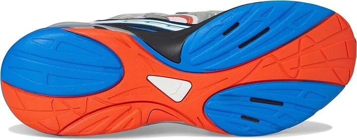PUMA Inverse Sneakers Men's Snow Shoes Puma White/Redmazing/Hyperlink Blue/Puma Black : 9.5 D - Medium, Leather/Synthetic/Textile - Image 3