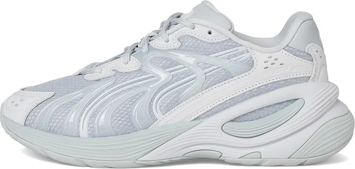 PUMA Inverse Sneakers Women's Snow Shoes Platinum Gray/Silver Mist/Cool Mid Gray : 10 B - Medium, Leather/Rubber/Suede - Image 6