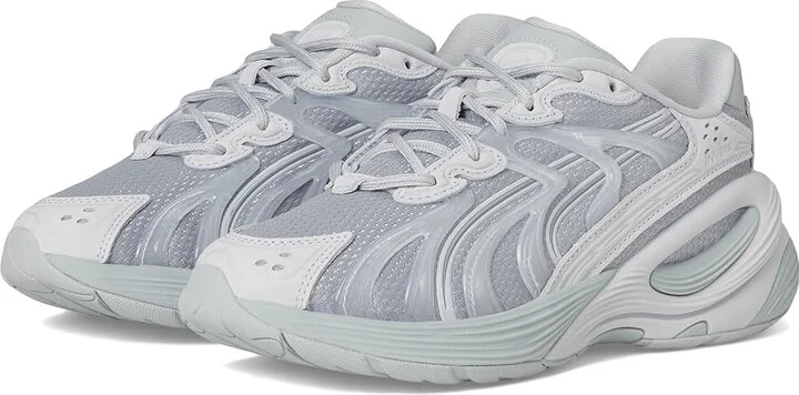 PUMA Inverse Sneakers Women's Snow Shoes Platinum Gray/Silver Mist/Cool Mid Gray : 10 B - Medium, Leather/Rubber/Suede