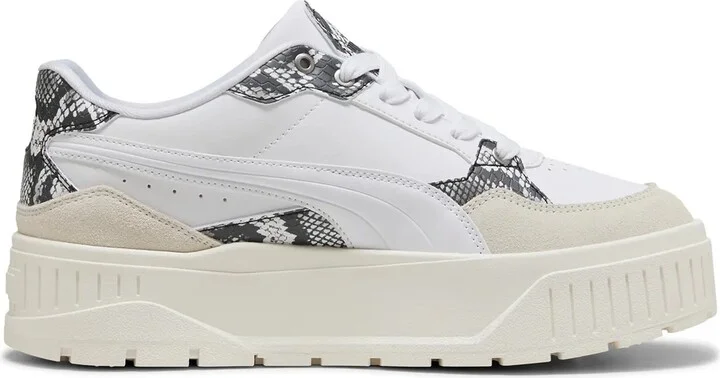 White/Grey Snake Print