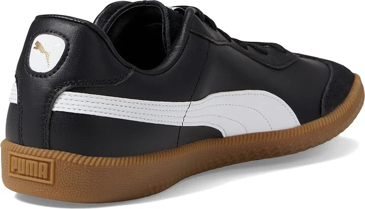 PUMA King 21 Indoor Trainer Soccer Shoes Men's Shoes Puma Black/Puma White/Gum : 10.5 D - Medium, Leather/Synthetic - Image 4