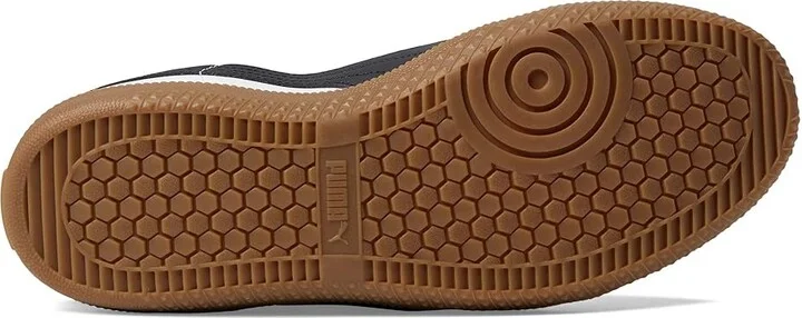 PUMA King 21 Indoor Trainer Soccer Shoes Men's Shoes Puma White/Puma Black/Gum : 7 D - Medium, Leather/Synthetic - Image 3