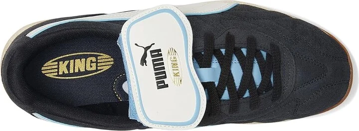 PUMA King Indoor Shoes Men's Shoes Black/Warm White : 8.5 D - Medium, Leather - Image 2