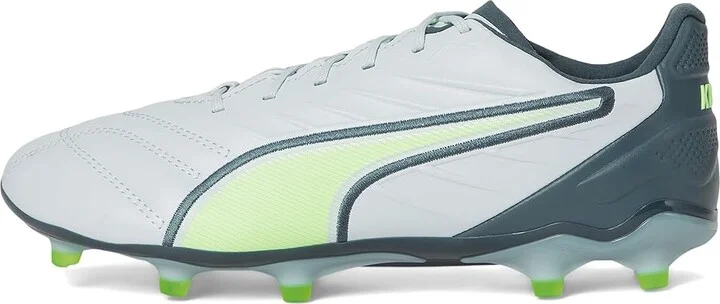 PUMA King Pro Firm, Artificial Ground Soccer Cleats Women's Soccer Shoes Frosted Dew-Fizzy Apple-Gray Skies : 5.5 B - Medium, Synthetic - Image 6
