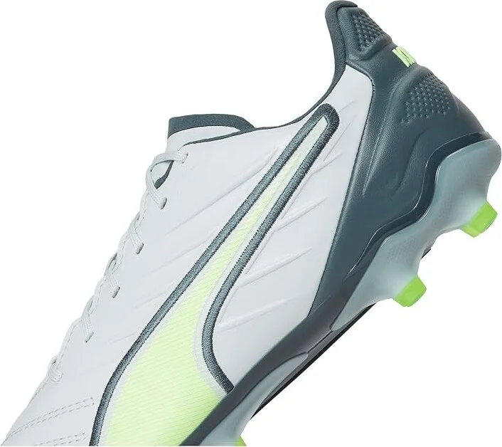 PUMA King Pro Firm, Artificial Ground Soccer Cleats Women's Soccer Shoes Frosted Dew-Fizzy Apple-Gray Skies : 5.5 B - Medium, Synthetic - Image 7