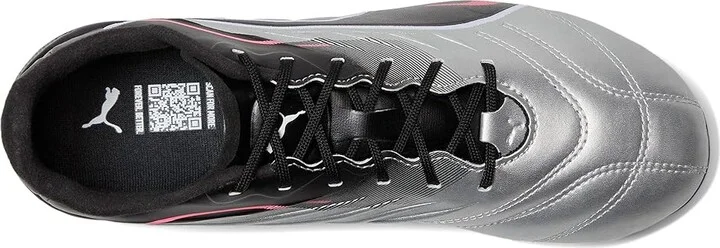 PUMA King Pro Firm, Artificial Ground Soccer Cleats Women's Soccer Shoes Puma Silver-Puma Black-Sun Struck-Puma White : 7.5 B - Medium - Image 2