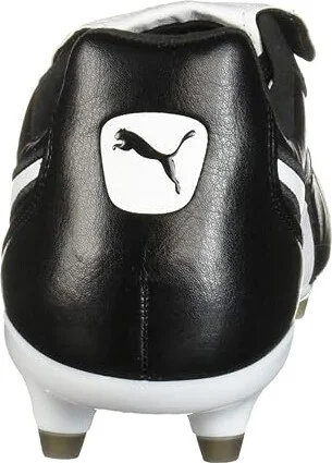 PUMA King Top FG Soccer Cleats Men's Soccer Shoes Puma Black/Puma White : 12 D - Medium, Leather - Image 5