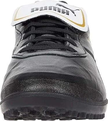 PUMA King Top Turf Training Soccer Cleats Men's Shoes Puma Black/Puma White : 12 D - Medium, Leather - Image 5