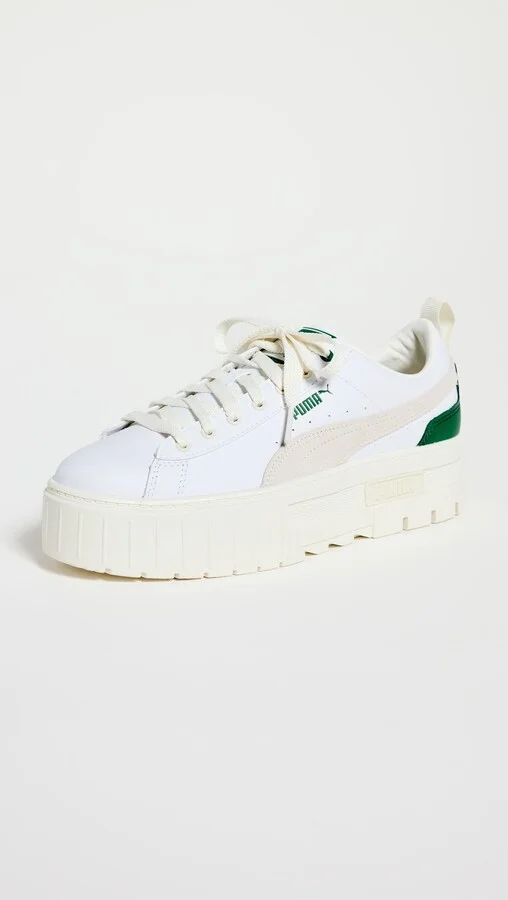 PUMA Mayze Leather Sneakers - Image 2