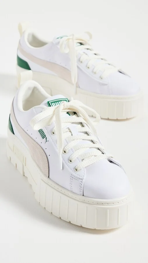 PUMA Mayze Leather Sneakers - Image 4