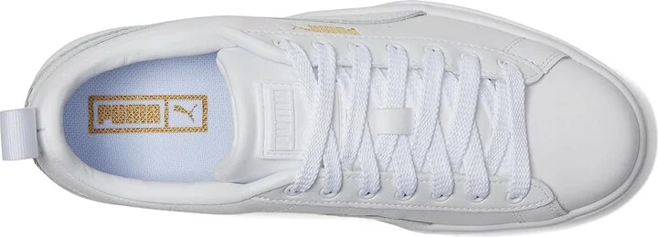 PUMA Mayze Shoes Women's Shoes Puma White : 8.5 B - Medium, Leather/Synthetic - Image 2