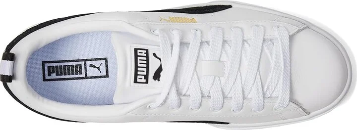 PUMA Mayze Shoes Women's Shoes Puma White/Puma Black : 6 B - Medium, Leather/Synthetic - Image 2