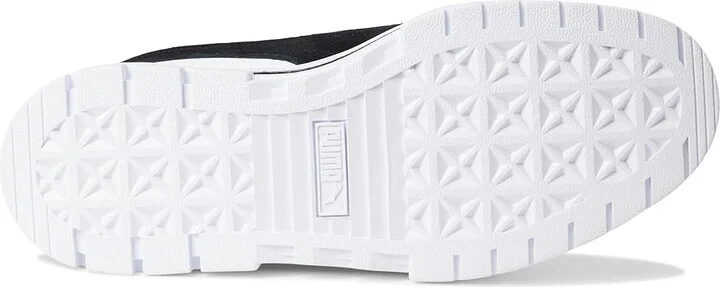 PUMA Mayze Shoes Women's Shoes Puma White/Puma Black : 6 B - Medium, Leather/Synthetic - Image 3