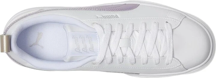 PUMA Mayze Sneakers Women's Snow Shoes Puma White/Feather Gray : 9 B - Medium, Leather - Image 2