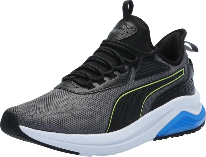 Wide-cool Dark Gray-electric Lime-puma