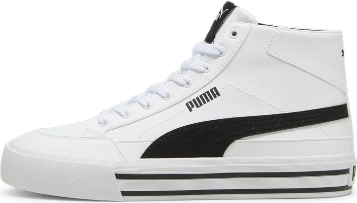 PUMA Men's Court Classic Vulc Mid Shoes