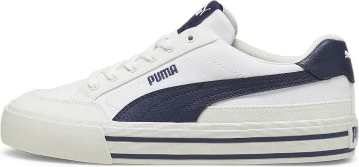 Puma White-puma Navy-vapor Gray