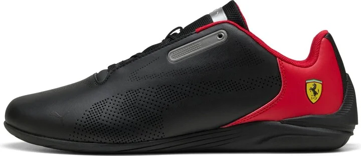 PUMA Men's Ferrari Drift CAT Decima Sneaker Black Black