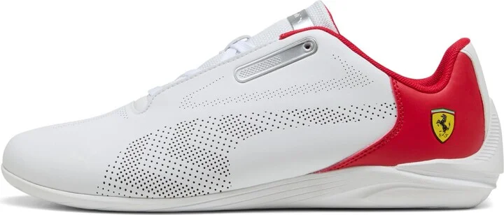 PUMA Men's Ferrari Drift CAT Decima Sneaker White White