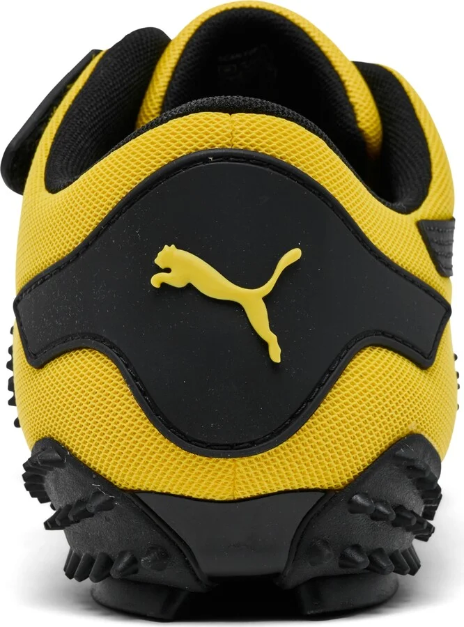 Puma Men's Mostro Casual Sneakers from Finish Line - Yellow, Black - Image 4