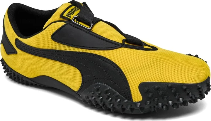 Puma Men's Mostro Casual Sneakers from Finish Line - Yellow, Black