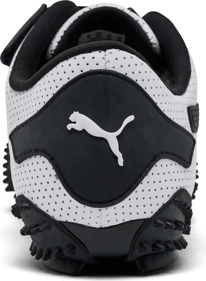 Puma Men's Mostro Perforated Casual Sneakers from Finish Line - White, Black - Image 4