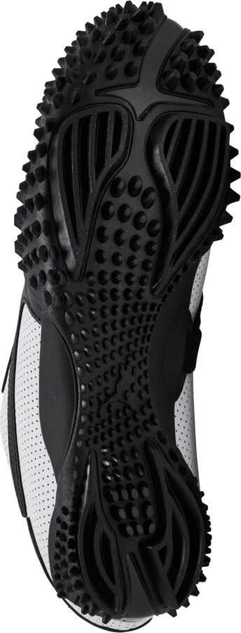 Puma Men's Mostro Perforated Casual Sneakers from Finish Line - White, Black - Image 6