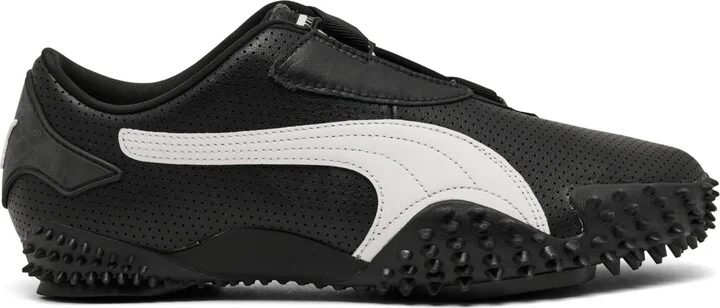 Puma Men's Mostro Perforated Casual Sneakers from Finish Line - White, Black - Image 7