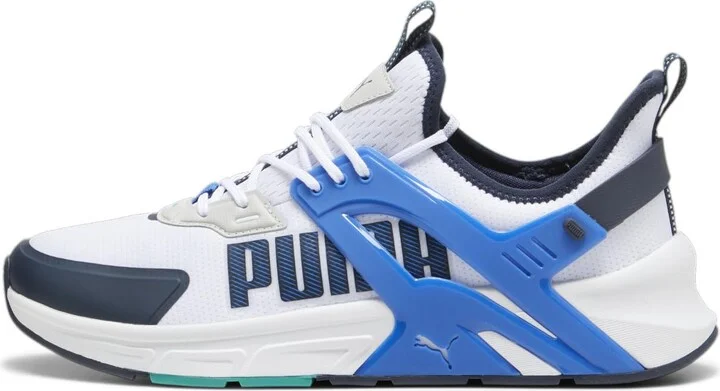PUMA Men's Pacer + Sneaker White Team Royal-Club Navy