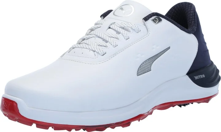 Puma White-deep Navy-for All Time Red