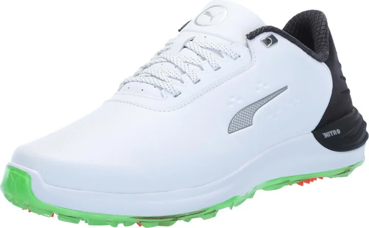 Puma White-puma Black-fluro Green Pes
