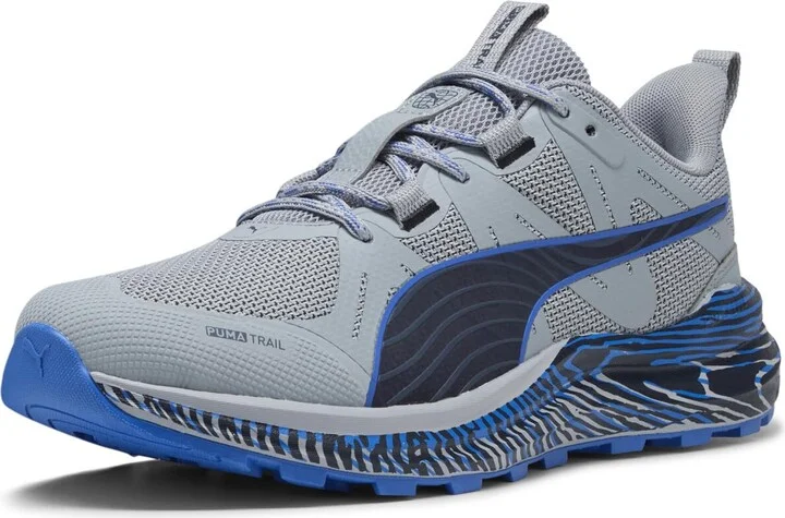 Cool Mid Gray-vivid Blue