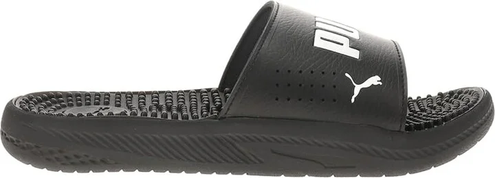 PUMA Men's Softride Massage Slide Sandals