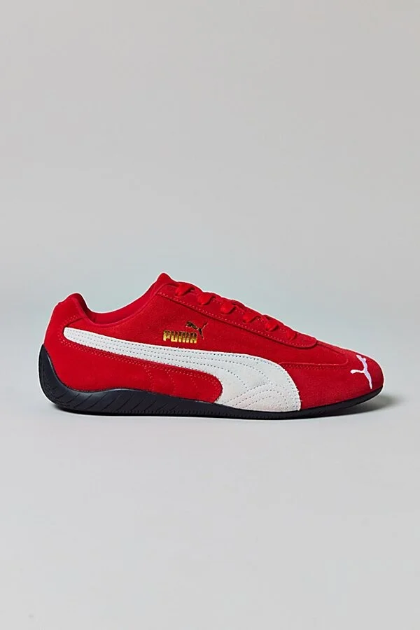Puma Men's Speedcat OG Sneaker in For All Time Red/Puma White - Image 2