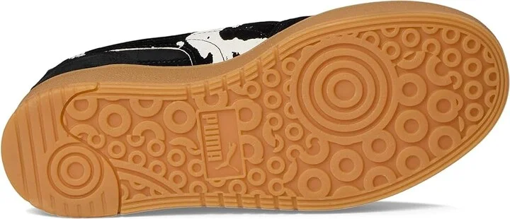 PUMA Palermo Elevata Shoes Women's Snow Shoes Black/Gum : 6.5 B - Medium, Leather/Suede - Image 3