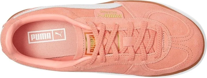 PUMA Palermo Elevata Shoes Women's Snow Shoes Pink Fruit/Gum : 10.5 B - Medium, Leather/Suede - Image 2